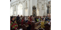 Aussendung der Sternsinger im Hohen Dom zu Fulda (Foto: Karl-Franz Thiede)